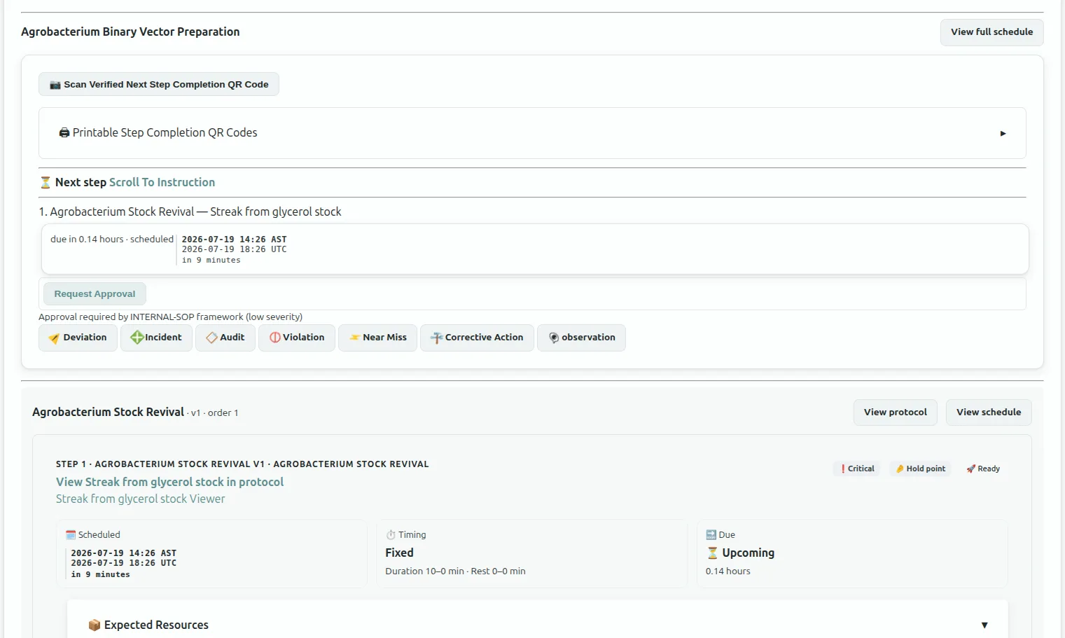 Flask Track compliance automation and approval