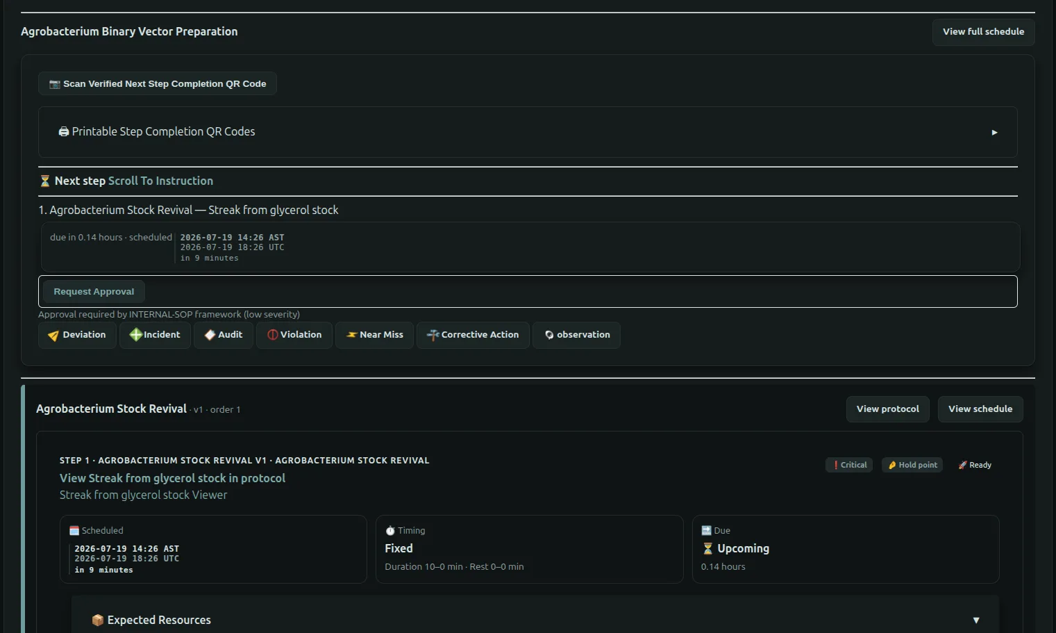 Flask Track compliance automation and approval